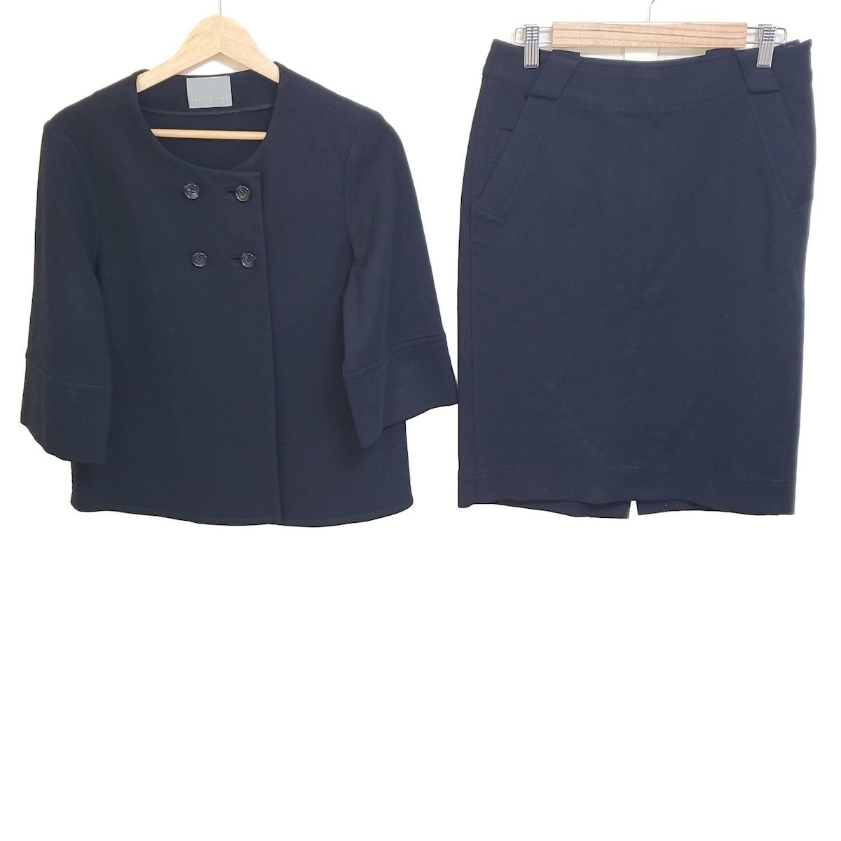 theory luxe(セオリーリュクス) スカートスーツ レディース - 黒