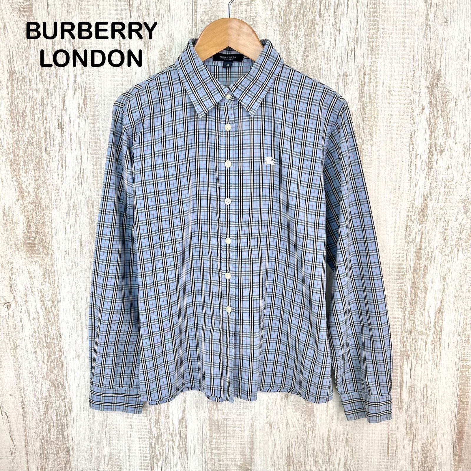 BURBERRY LONDON バーバリーロンドン ホースロゴ刺繡 チェック 総柄