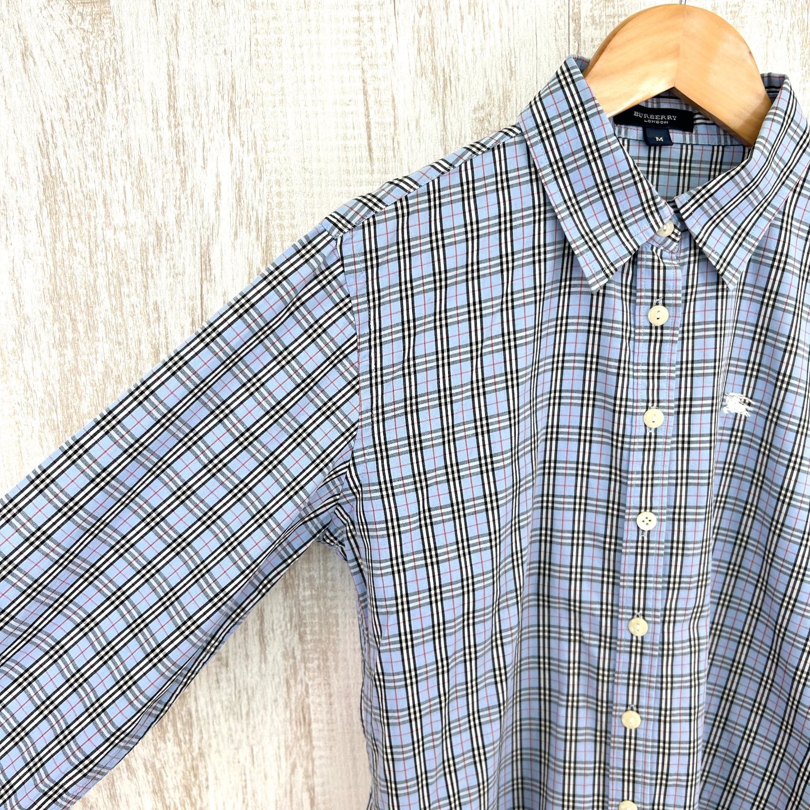 BURBERRY LONDON バーバリーロンドン ホースロゴ刺繡 チェック 総柄
