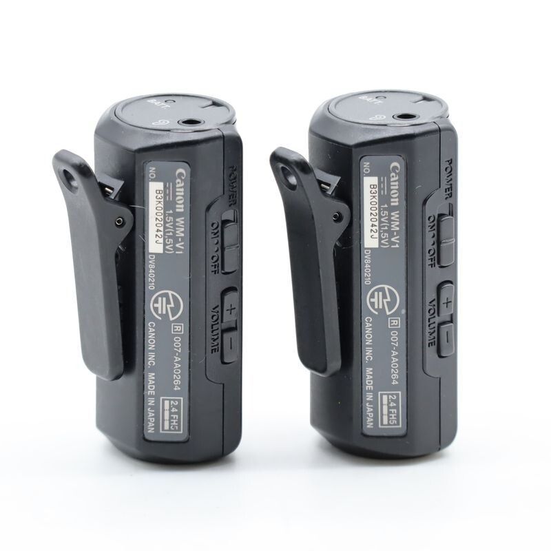 Canon ワイヤレスマイクロフォン WM V 1