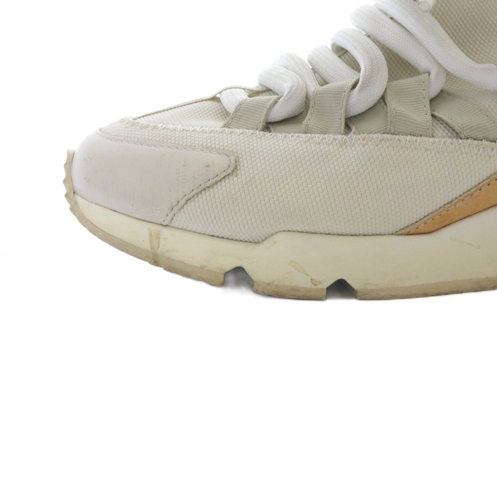 ピエールアルディ PIERRE HARDY スニーカー 切替 37 ライトグレー