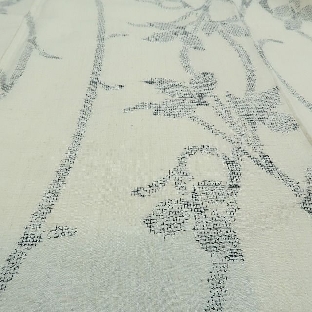 ✾まめ藤✾ｍ722＊正絹 手縫い仕立て 真綿結城紬