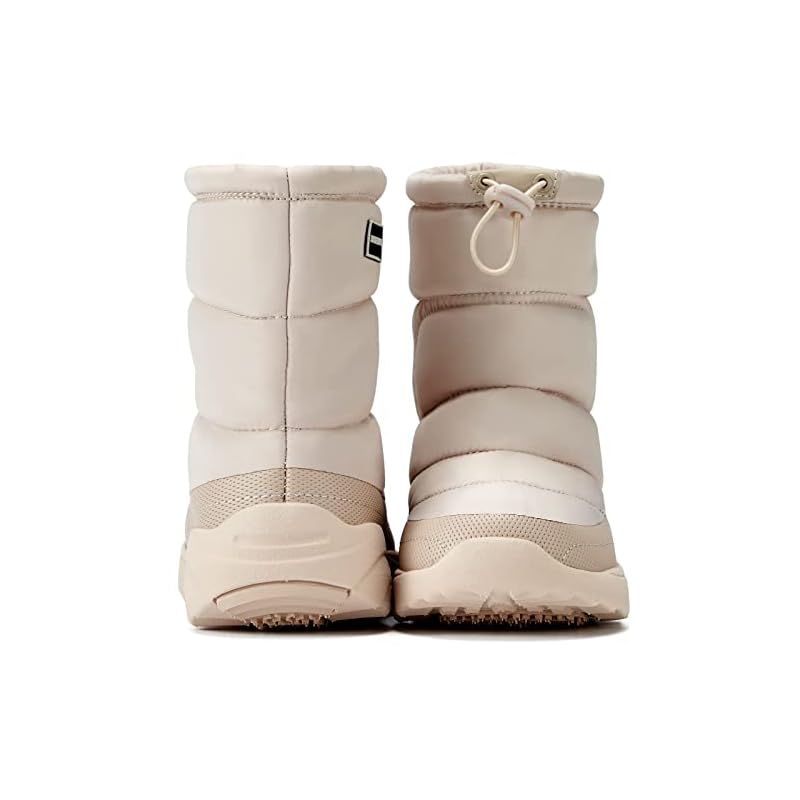 【新品】 [MORENDL] スノーブーツ キッズ レディース 綿靴 雪遊び 冬 雪用ブーツ 子供靴 防滑 雪柄 防風 撥水加工 保温 防寒対策 女の子 男の子 通学 ホワイト 21CM 1