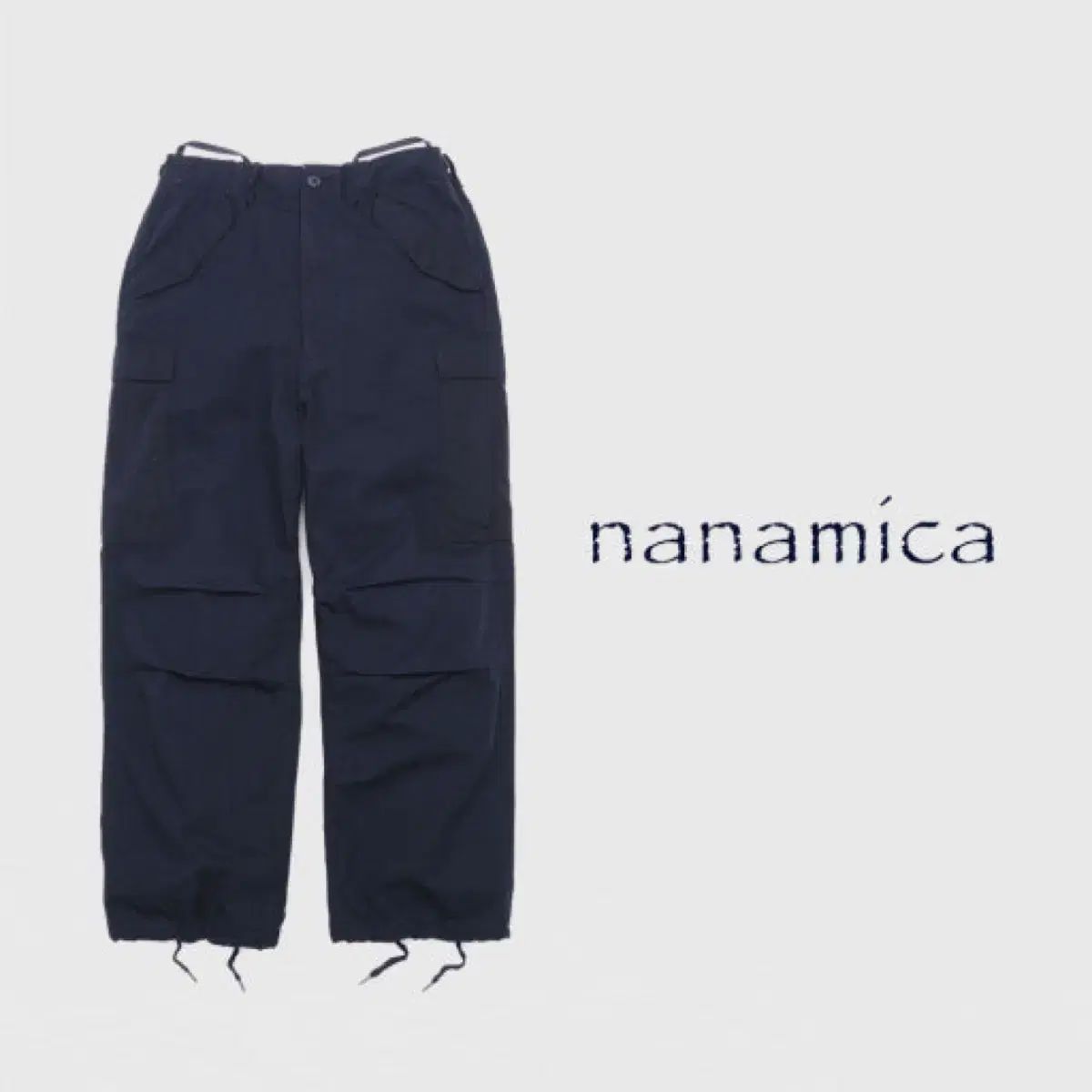 34 nanamica(ナナミカ) カーゴパンツ ネイビー - メルカリ