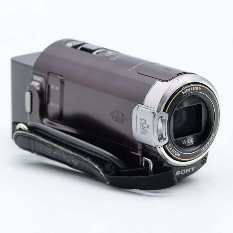 SONY デジタルHDビデオカメラレコーダー CX370V ボルドーブラウン HDR