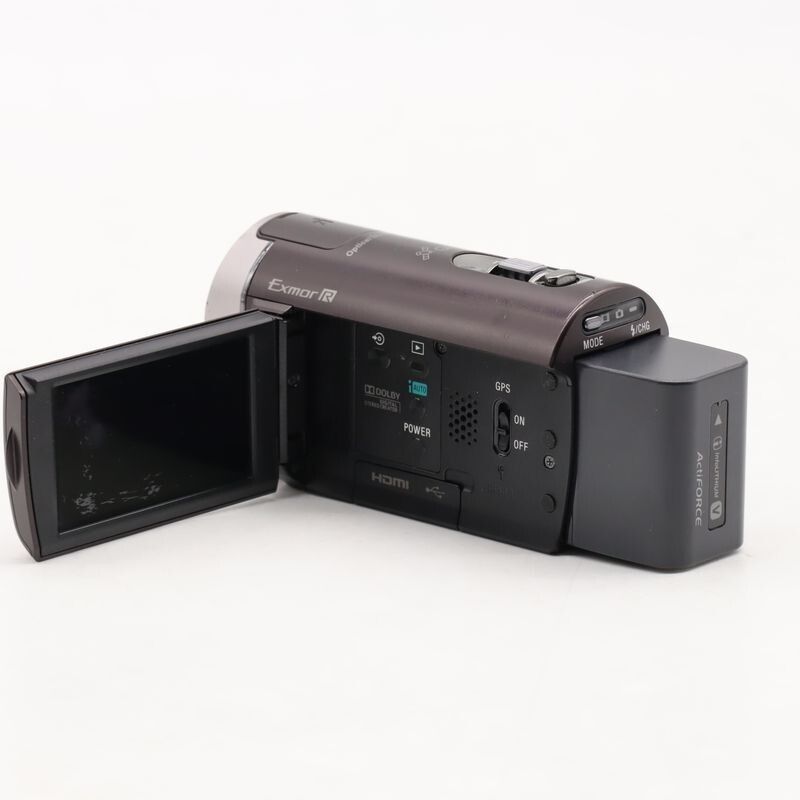SONY デジタルHDビデオカメラレコーダー CX370V ボルドーブラウン HDR