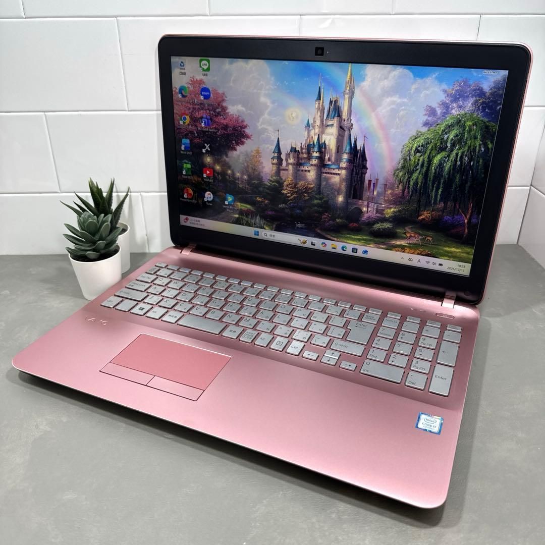 希少】VAIOかわいいメタリックピンク☘7世代i7☘SSD256+1TB - メルカリ