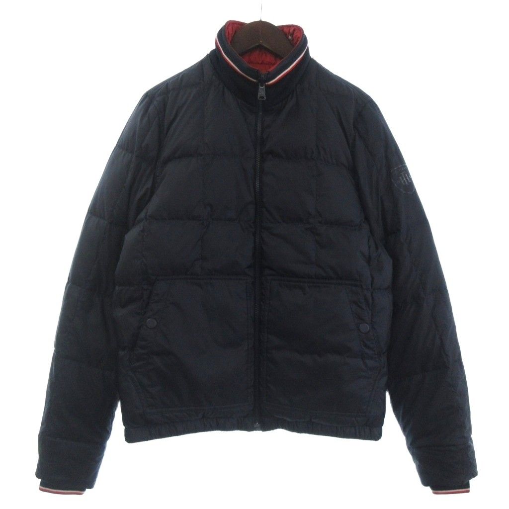 トミーヒルフィガー リバーシブル ブルゾン ネイビー 黒 S セール】リバーシブルボンバージャケット（ブルゾン）｜TOMMY HILFIGER