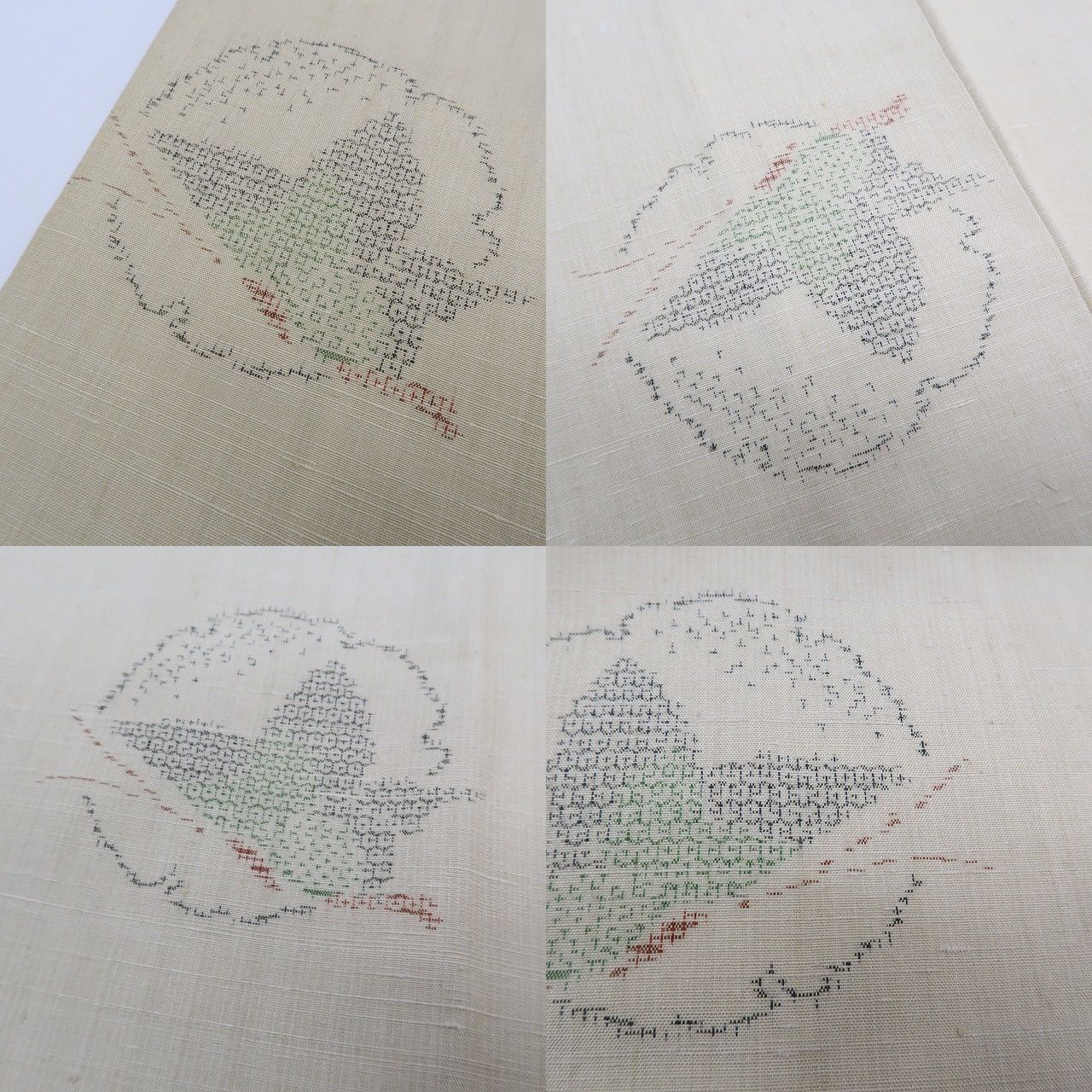 手縫い仕立て 真綿結城紬