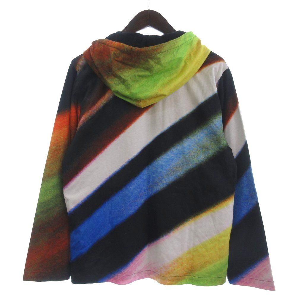 アニエスベー agnes b. 美品 パーカー ジップアップ フーディー アート