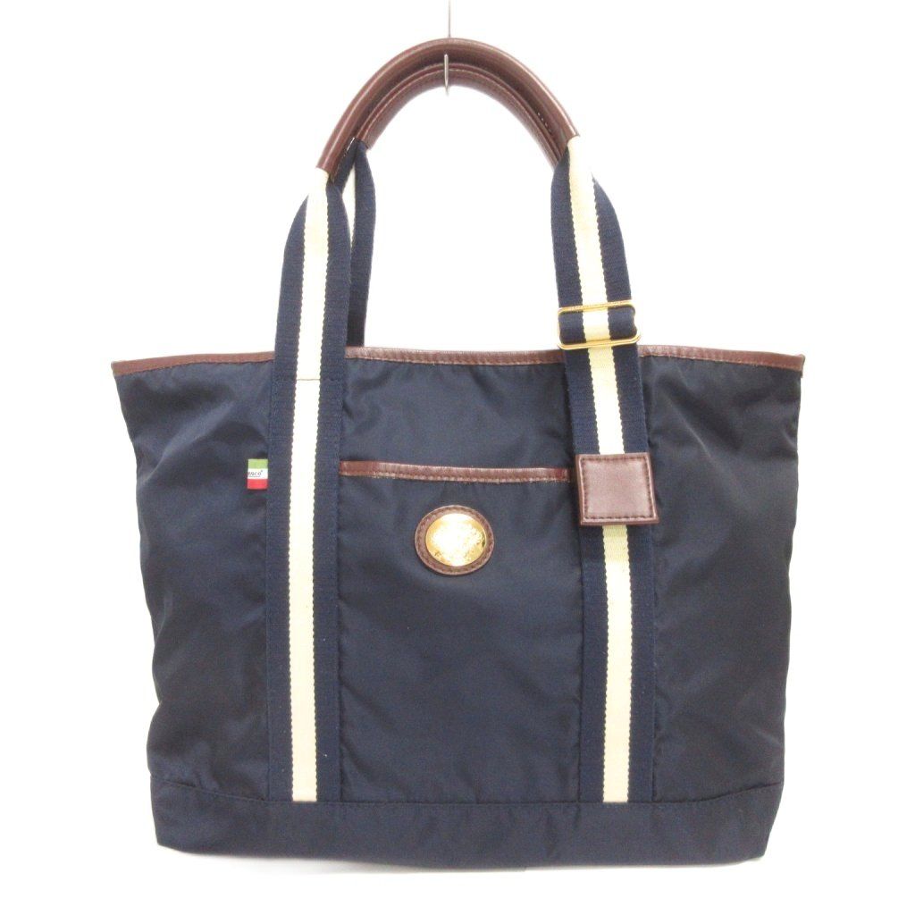 オロビアンコ OROBIANCO トートバッグ ナイロン 横型 通勤 通学 紺