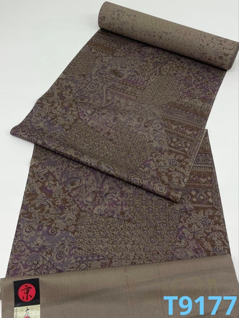 小紋 京友禅 紋意匠 更紗 正絹 反物 T9177 - メルカリ