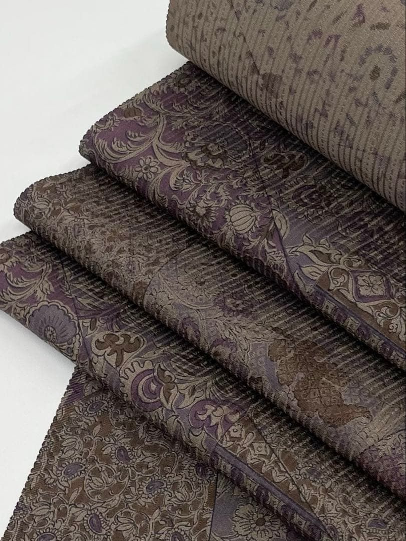 小紋 京友禅 紋意匠 更紗 正絹 反物 T9177 - メルカリ 小紋 京友禅 紋意匠 更紗 正絹 反物 T9177 - メルカリ