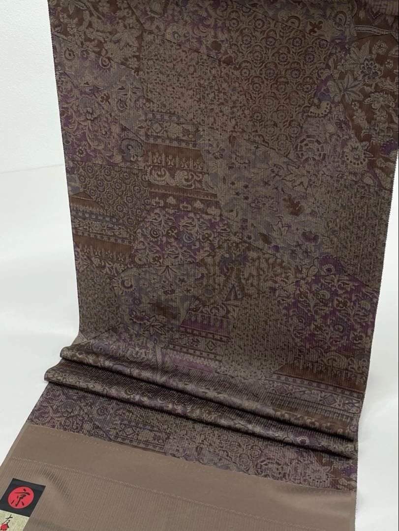 小紋 京友禅 紋意匠 更紗 正絹 反物 T9177 - メルカリ