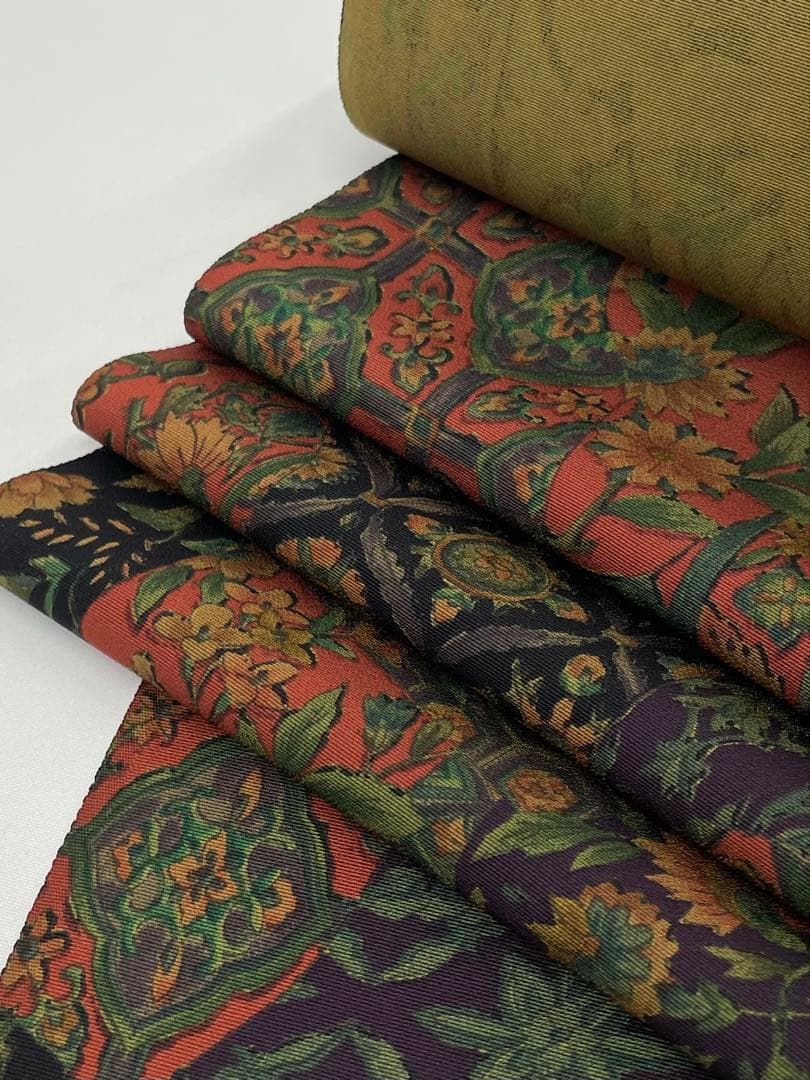 小紋 京友禅 更紗 正絹 反物 T9176 - メルカリ