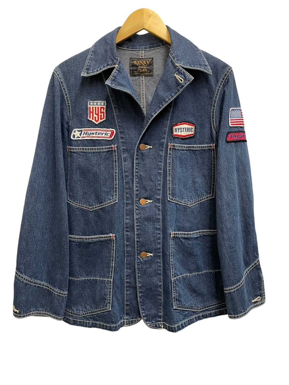 HYSTERIC GLAMOUR (ヒステリックグラマー) KINKY JEANS デニム