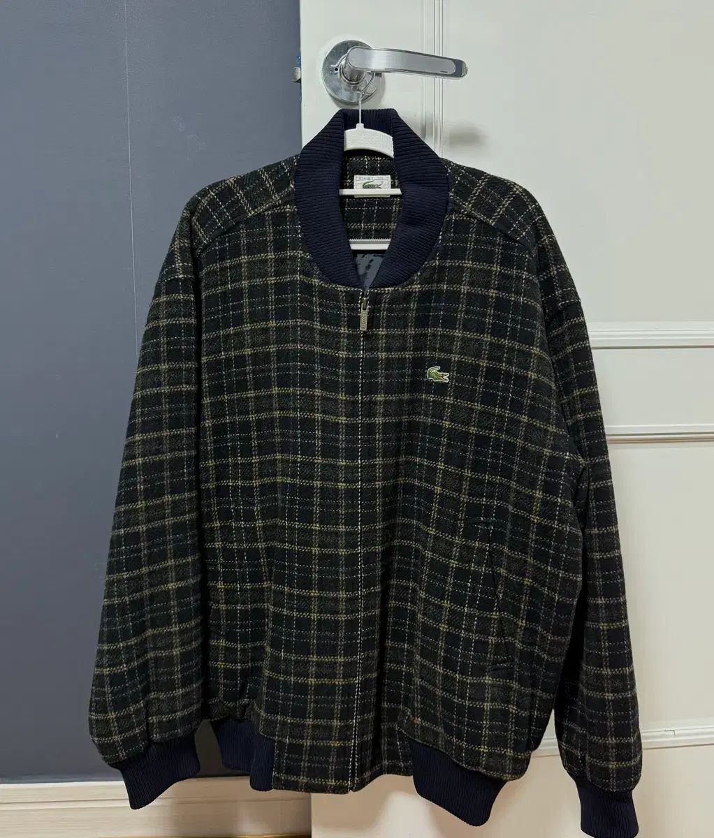 LACOSTE ラコステ ウール CHECK チェック ブルゾン