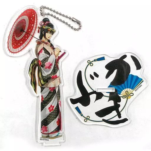 中古】キーホルダー・マスコット(キャラクター) 桂小太郎(かぶき) 描き