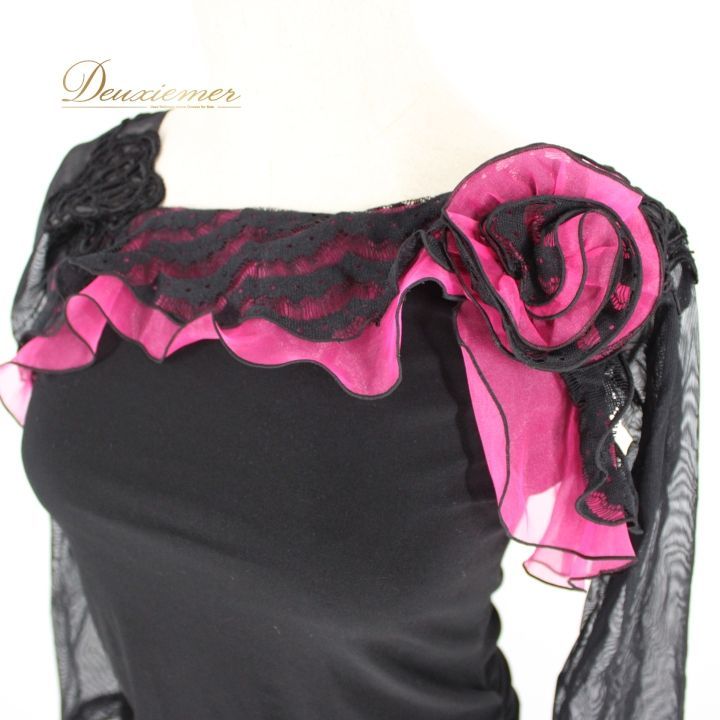 社交ダンス 衣装 スタンダード 上下セット ツーピース レッスンウェア