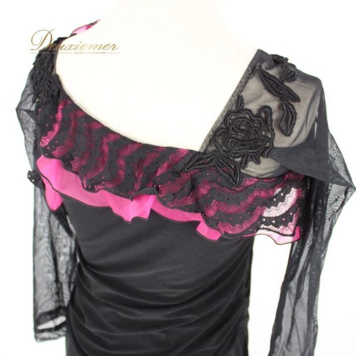 社交ダンス 衣装 スタンダード 上下セット ツーピース レッスンウェア