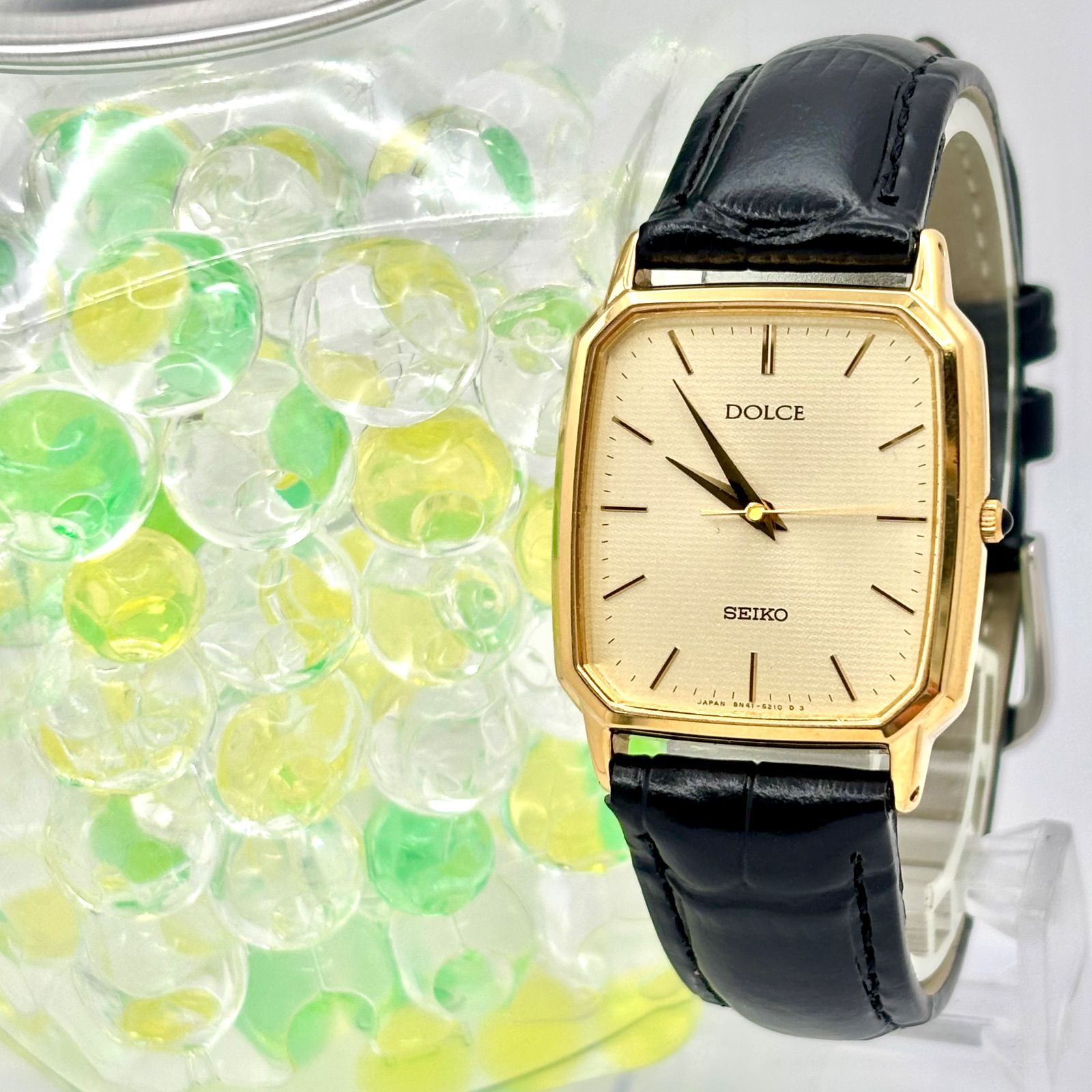新品電池】SEIKO セイコー DOLCE ドルチェ ゴールド メンズ 腕時計