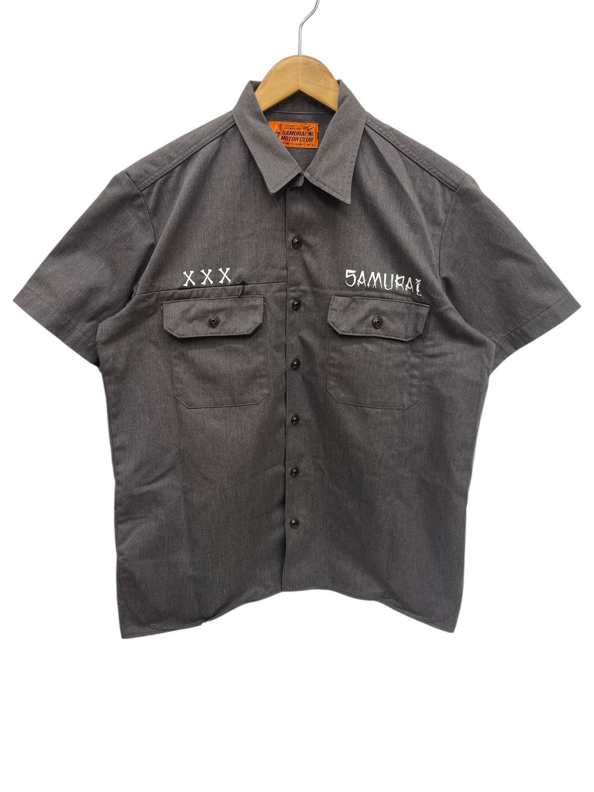 SAMURAI (サムライ) 〇〇SAMURAI MOTOR CLUB メンズ ワークシャツ