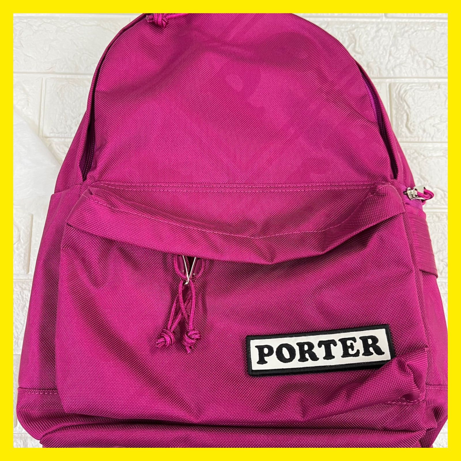 PORTER キャスパーデイパック リュック 吉田カバン ナイロン ピンク ポーター