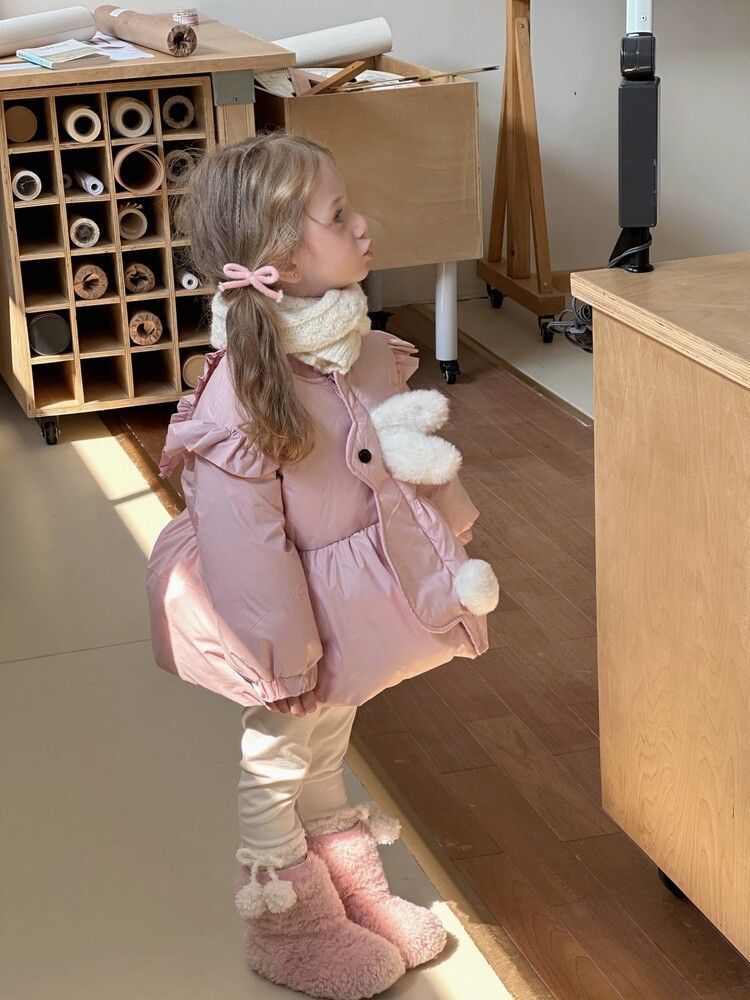  ダウンコート 女の子 ダウンジャケット キッズ アウター 子供 コート 冬服 幼児 フード付きコート うさぎ耳付き 防寒 かわいい 子供服 通学 キッズ服 秋冬 冬 通園 子ども その他 キッズファッション小物