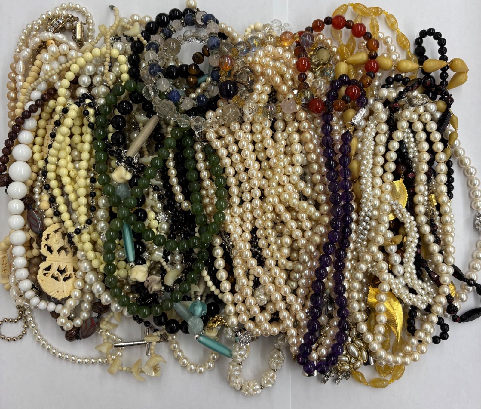 アクセサリーイミテーション【約9kg】ジャンクまとめ売り ジャンク品として】イミテーションアクセサリーまとめ 約1500g