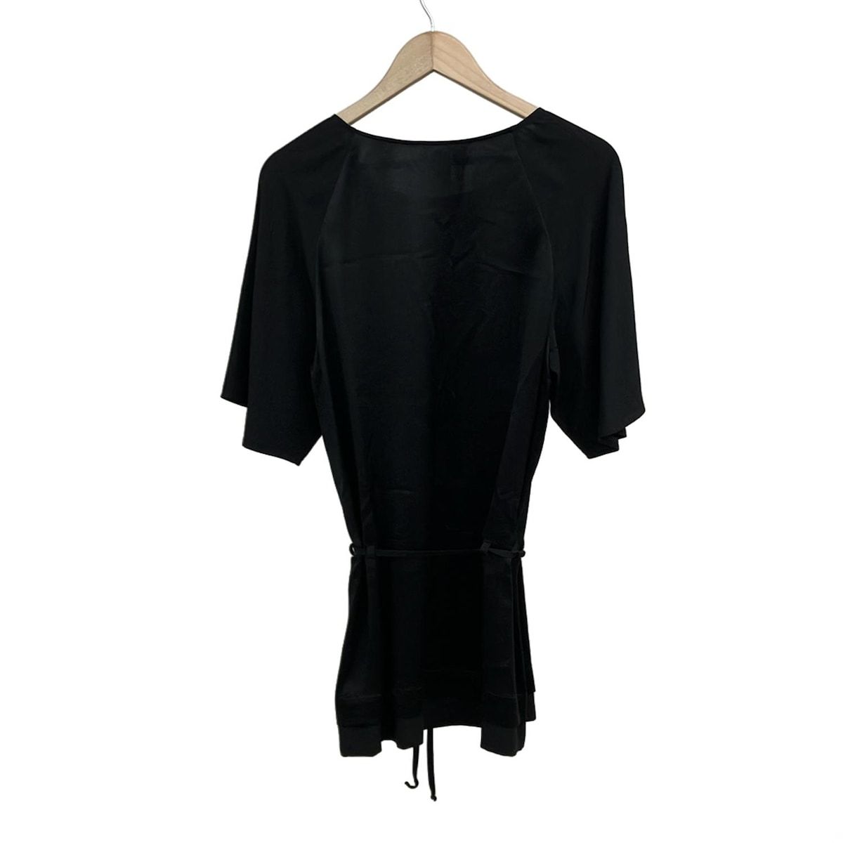 CHANEL シャネル チュニック サイズ40 M レディース - P 33051 黒 半袖 シルク