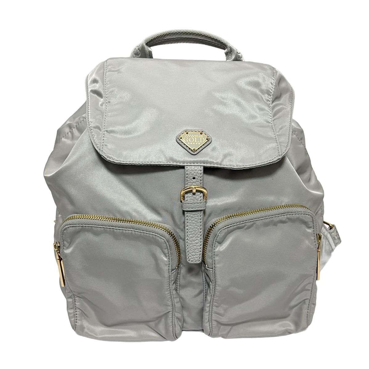 COCOCELUX GOLD ココセリュックスゴールド リュックサック ライトグレー レザー