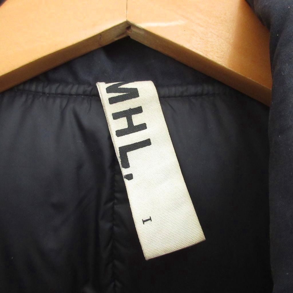 マーガレットハウエル MHL. ダウンモッズコート ジャケット 紺