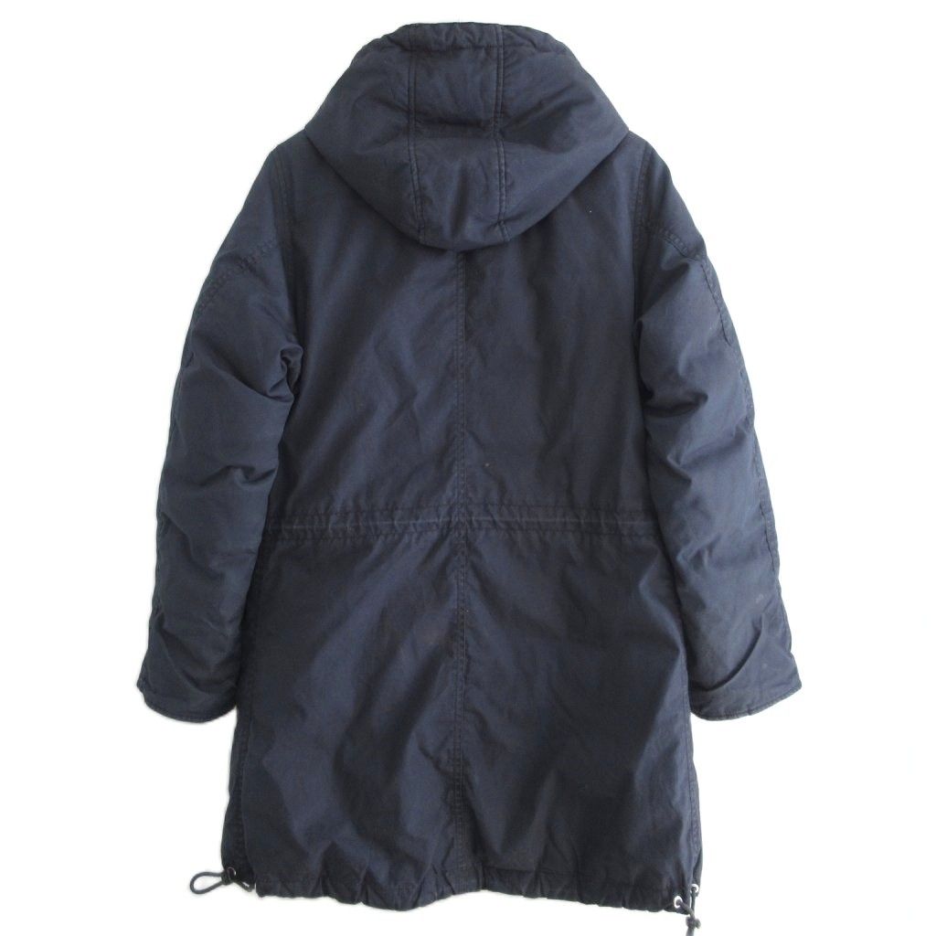 マーガレットハウエル MHL. ダウンモッズコート ジャケット 紺