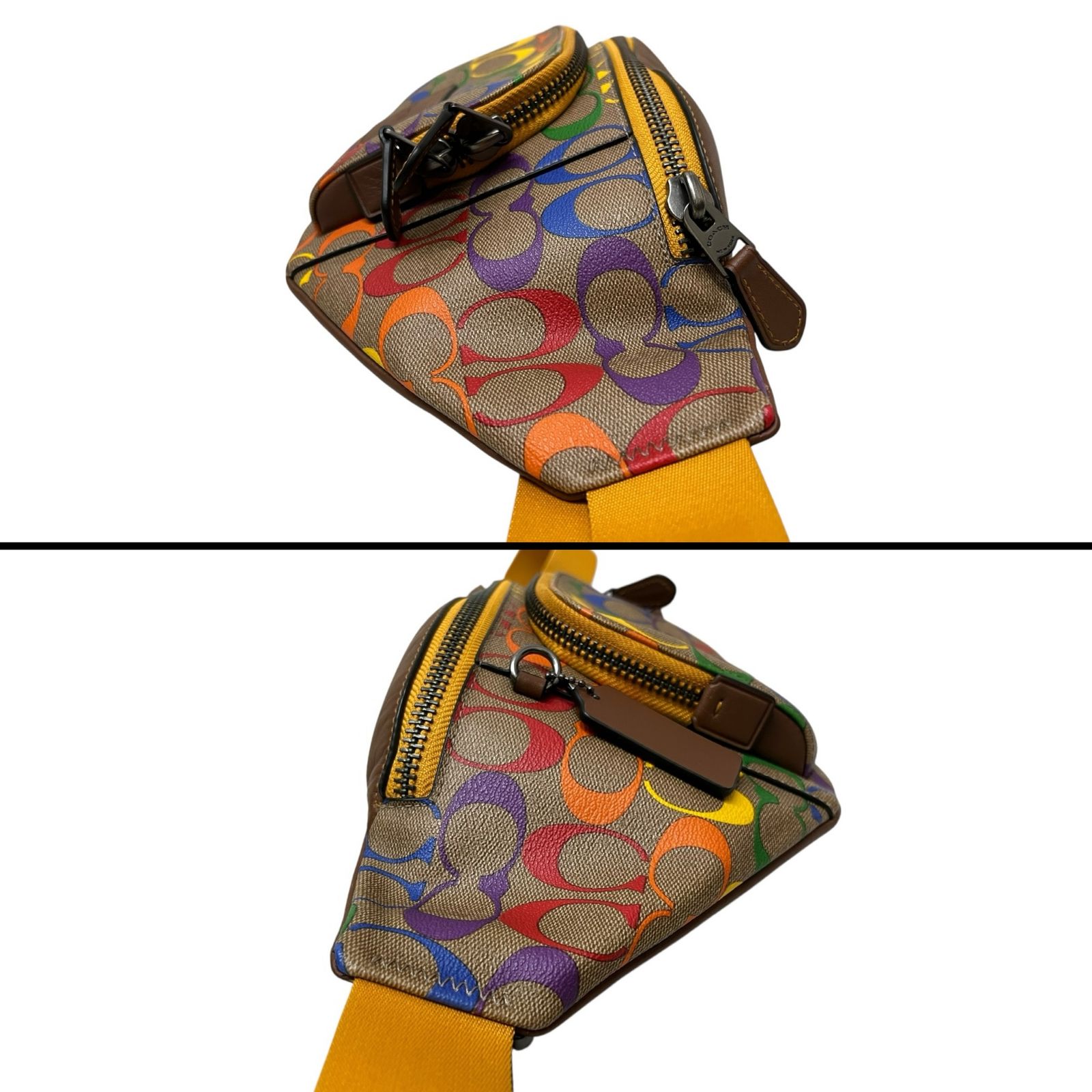 COACH (コーチ) ウエストバッグ ショルダーバッグ マルチシグネチャー