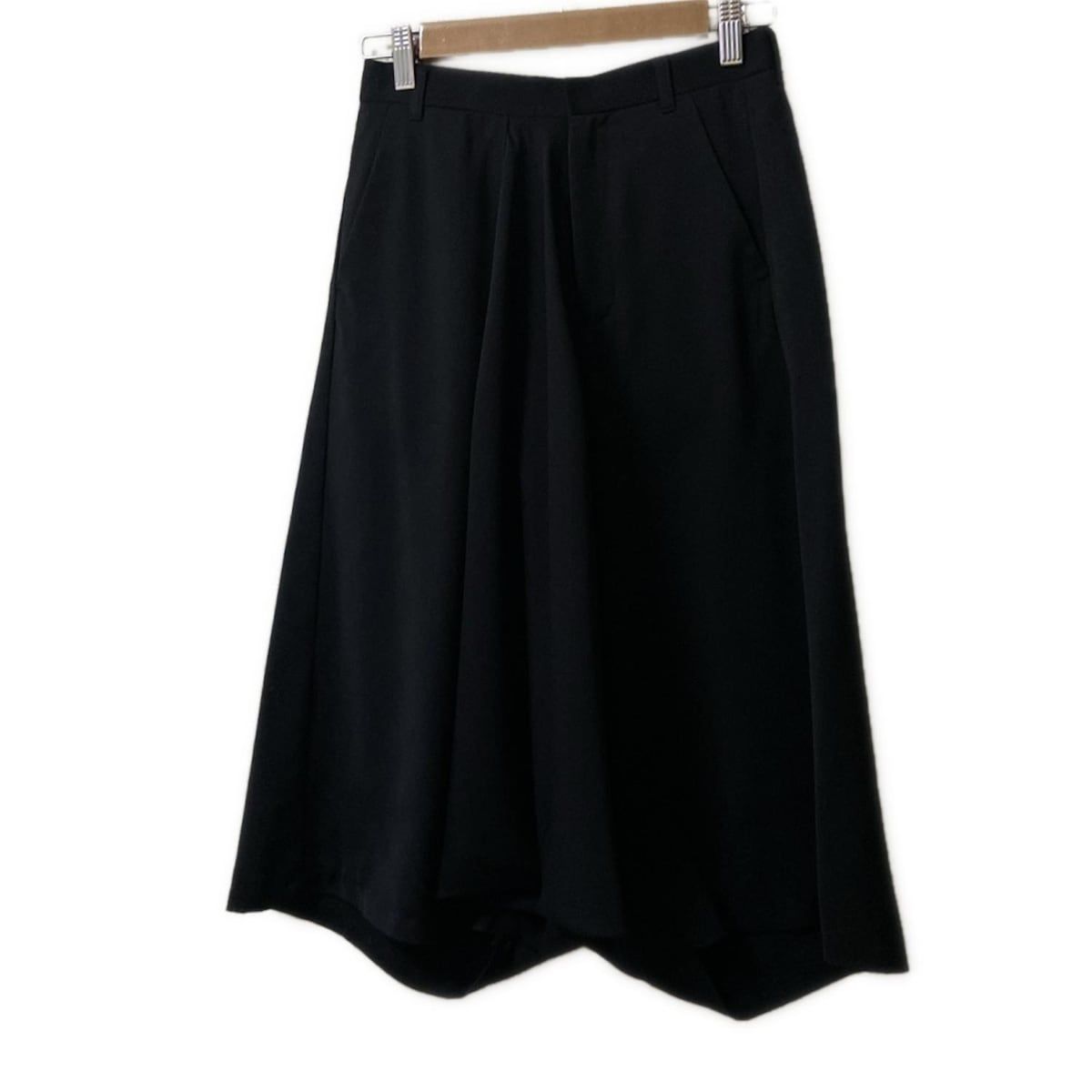 GANRYU ガンリュウ パンツ サイズS レディース - 黒 クロップド 半端丈