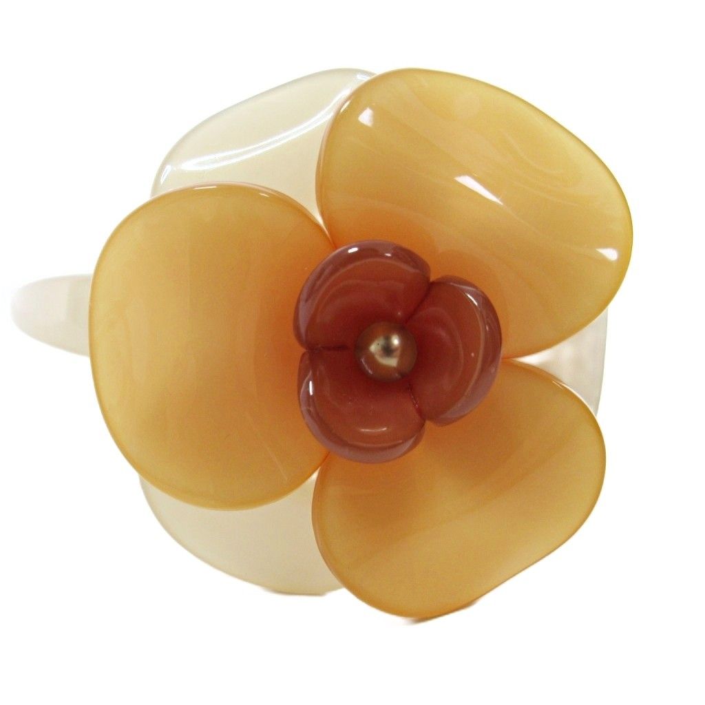 アレクサンドル ズアリ ALEXANDRE ZOUARI 美品 カチューシャ カメリア