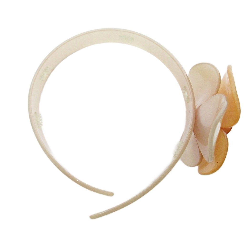 アレクサンドル ズアリ ALEXANDRE ZOUARI 美品 カチューシャ カメリア