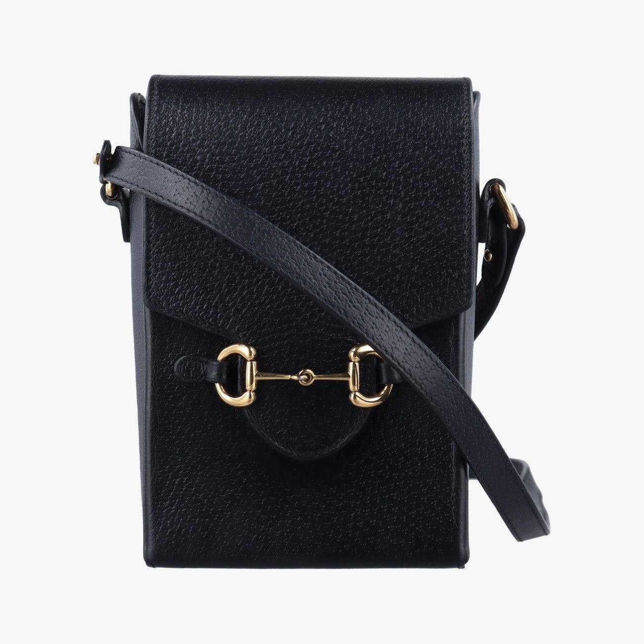 グッチGucciホースビット1955 ブラック レザー 732302