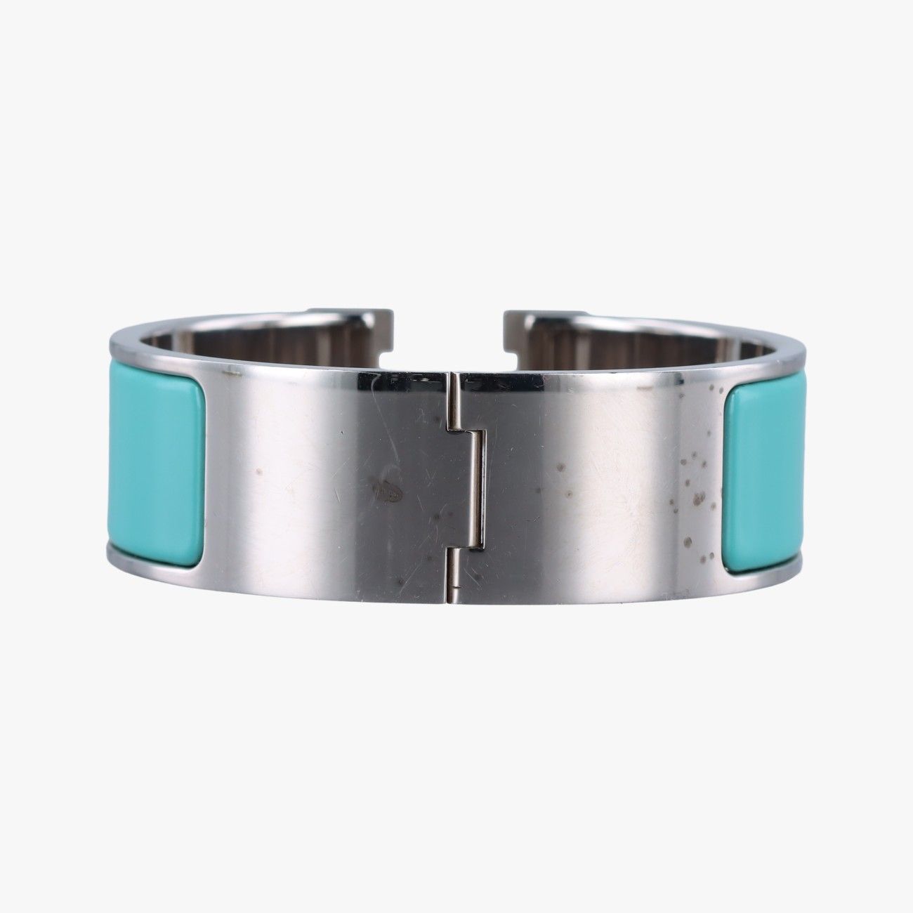 エルメスHermesクリッククラック ブルー×シルバー GP FI 01 24 - メルカリ