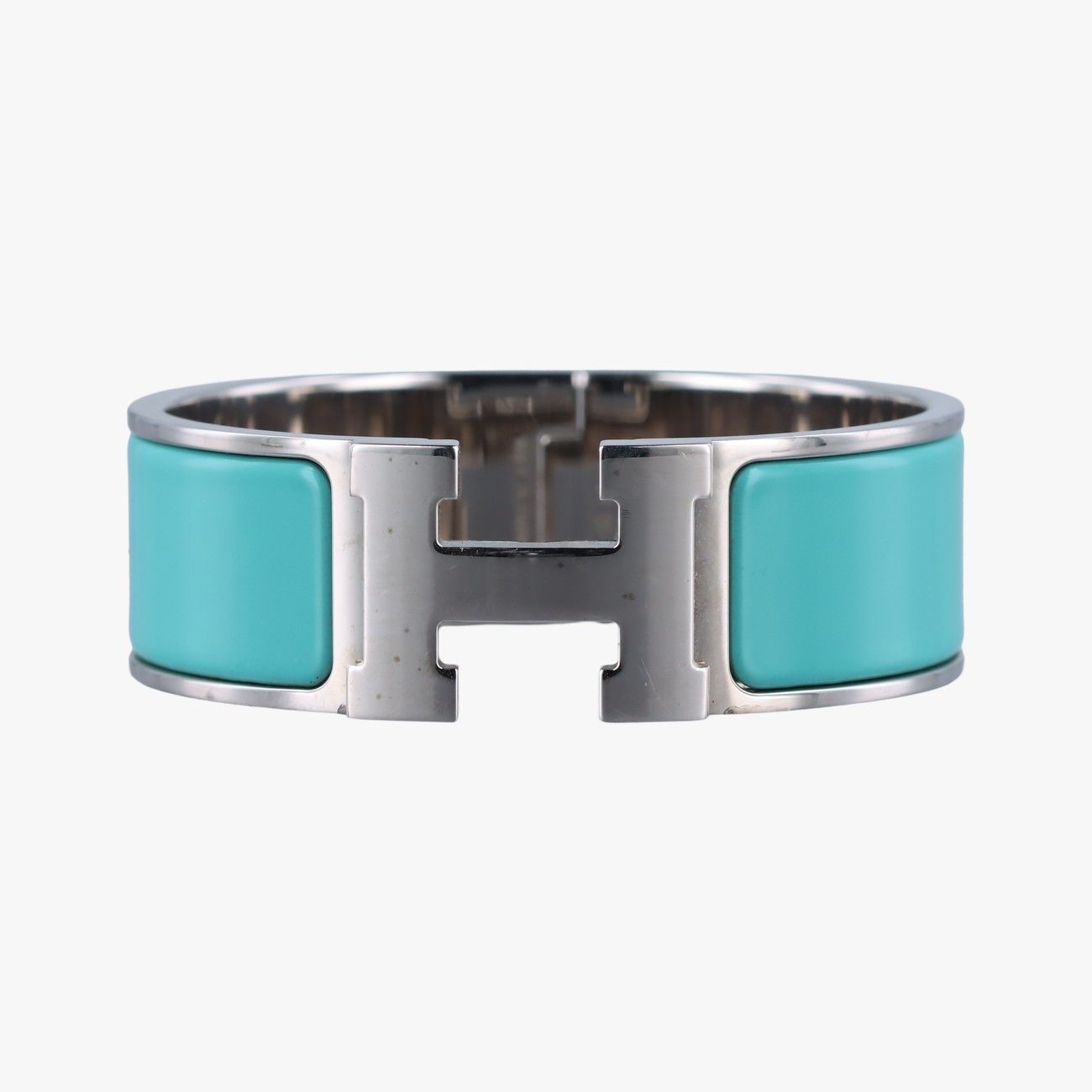 エルメスHermesクリッククラック ブルー シルバー GP FI 01 24