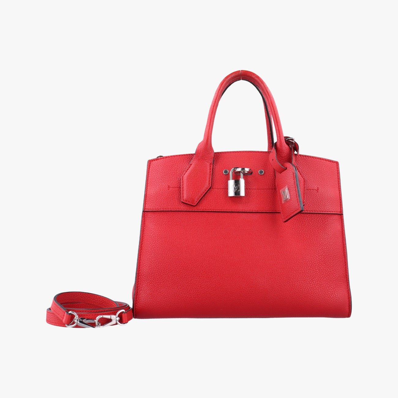 ルイヴィトンLouis VuittonシティスティーマーPM ルージュ レザー M 51030 DU 1167