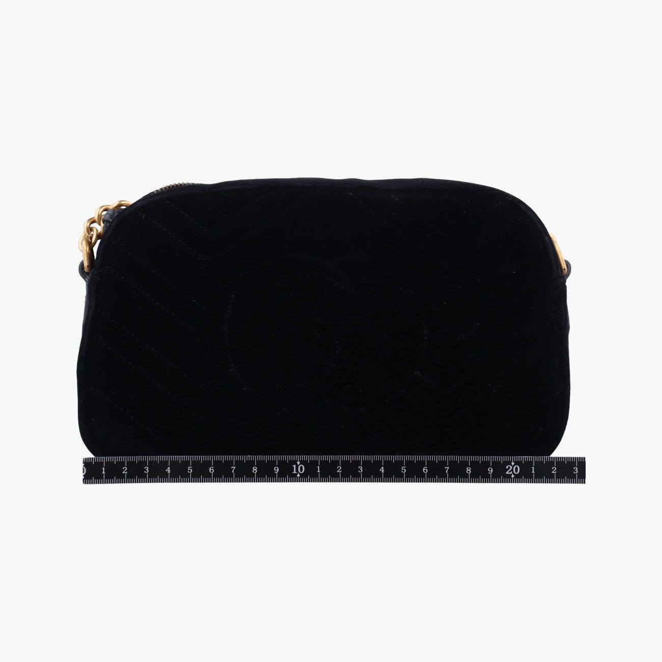 グッチGucciGGマーモント ブラック×マルチ ベロア 447632