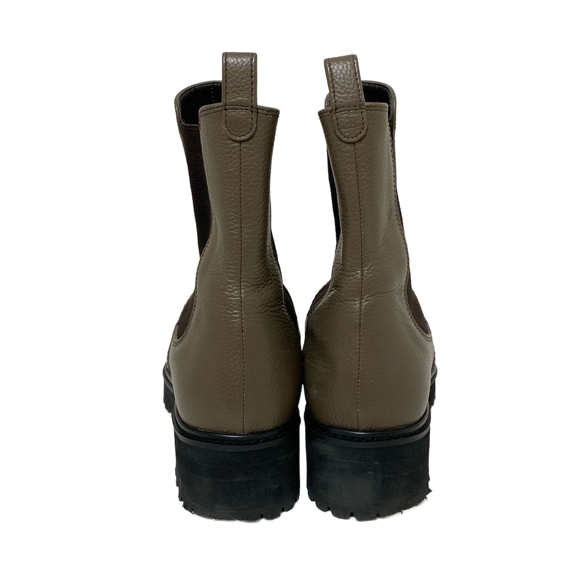 DIANA(ダイアナ) ショートブーツ 24 1/2 レディース - グレーベージュ