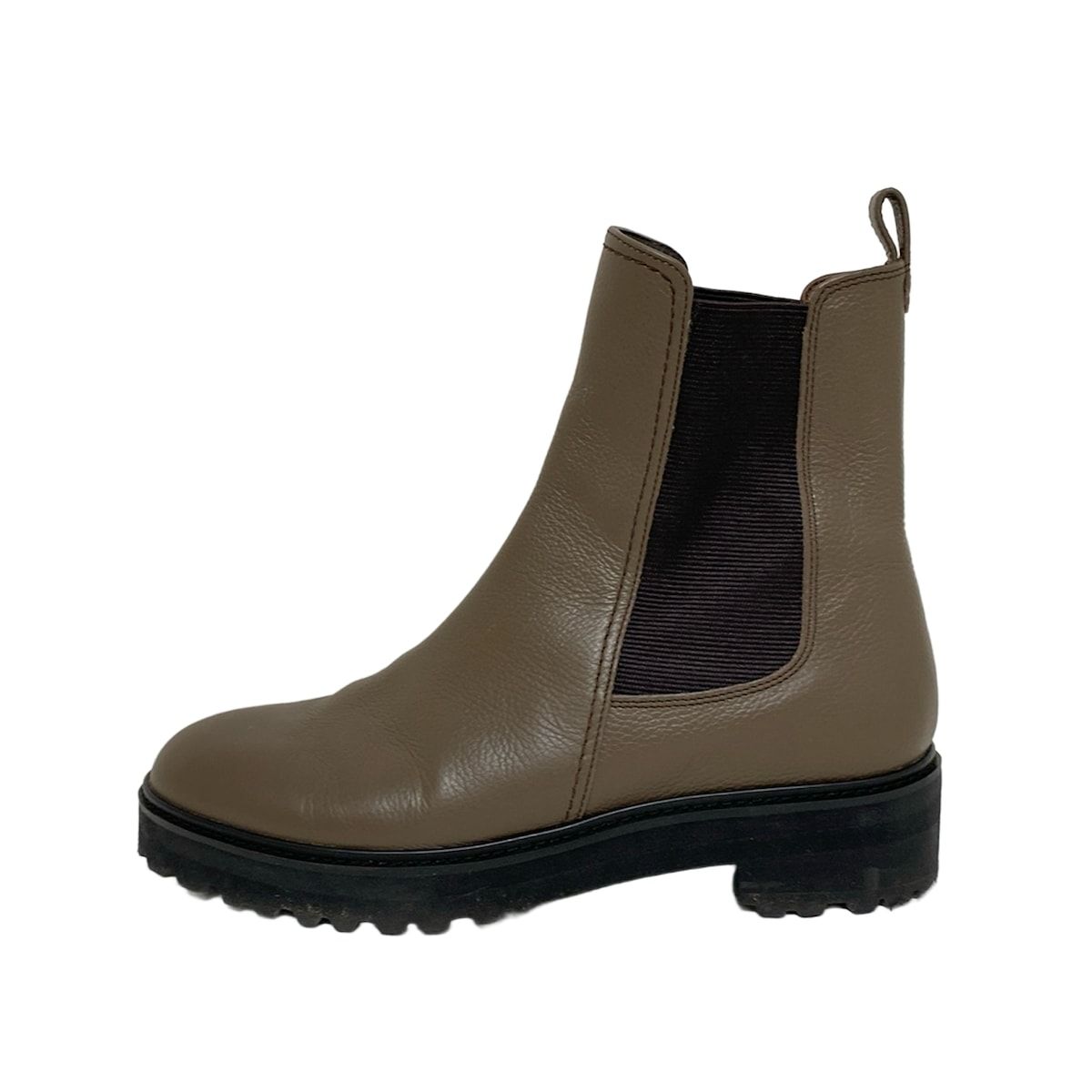 DIANA(ダイアナ) ショートブーツ 24 1/2 レディース - グレーベージュ