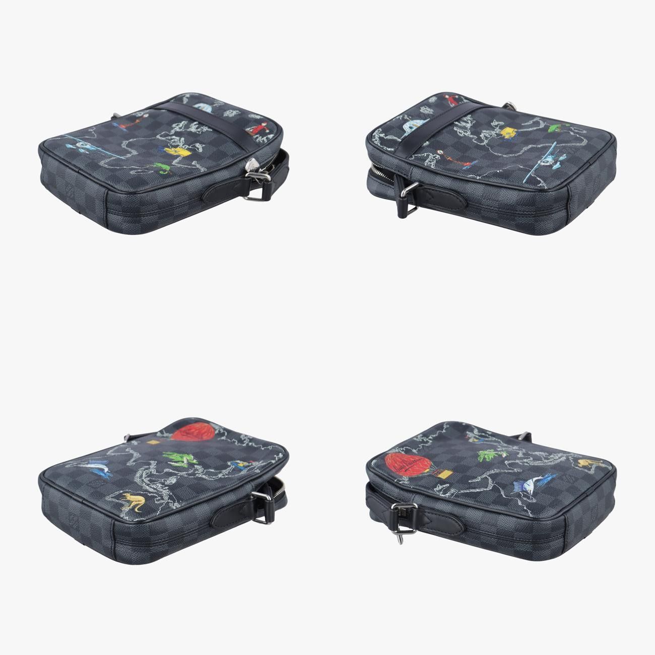 ノワール×マルチ ダミエ