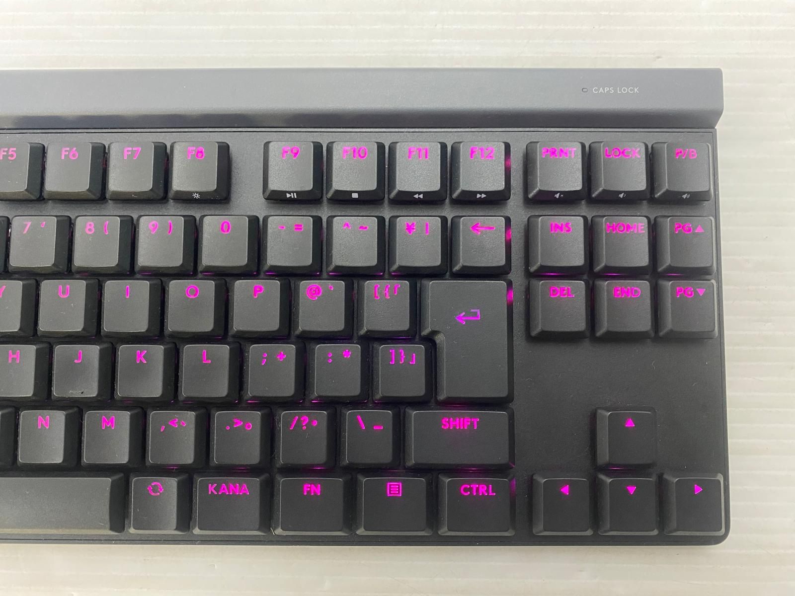 ロジクール G 515 TKL 有線テンキーレス ロープロファイル ゲーミングキーボード YR-19632