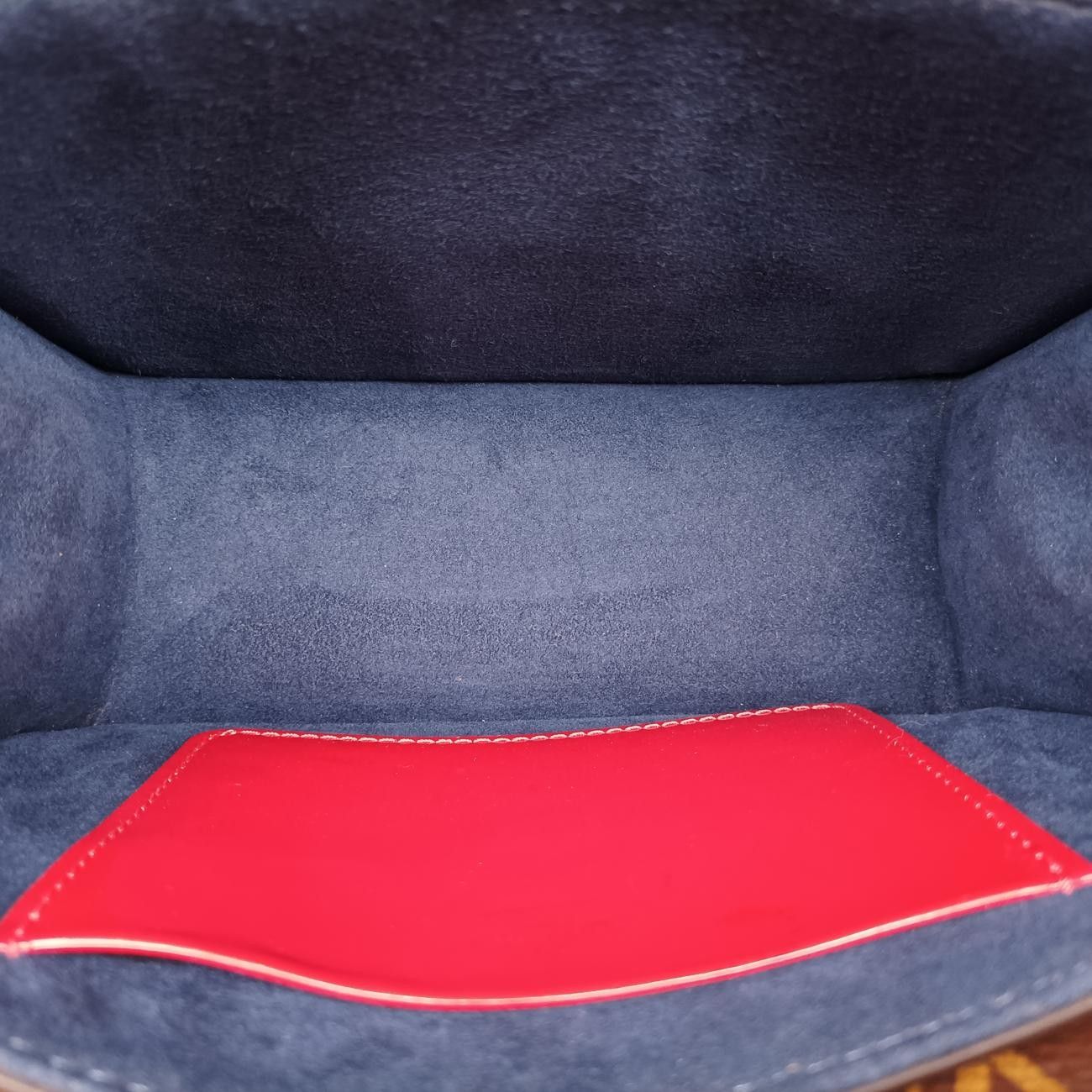  ルイヴィトンLouis Vuittonウィンウッド モノグラム ブラウン系×スカーレット モノグラムキャンバス×ヴェルニxエピ M 90517 FK 4189 メッセンジャーバッグ ショルダーバッグ