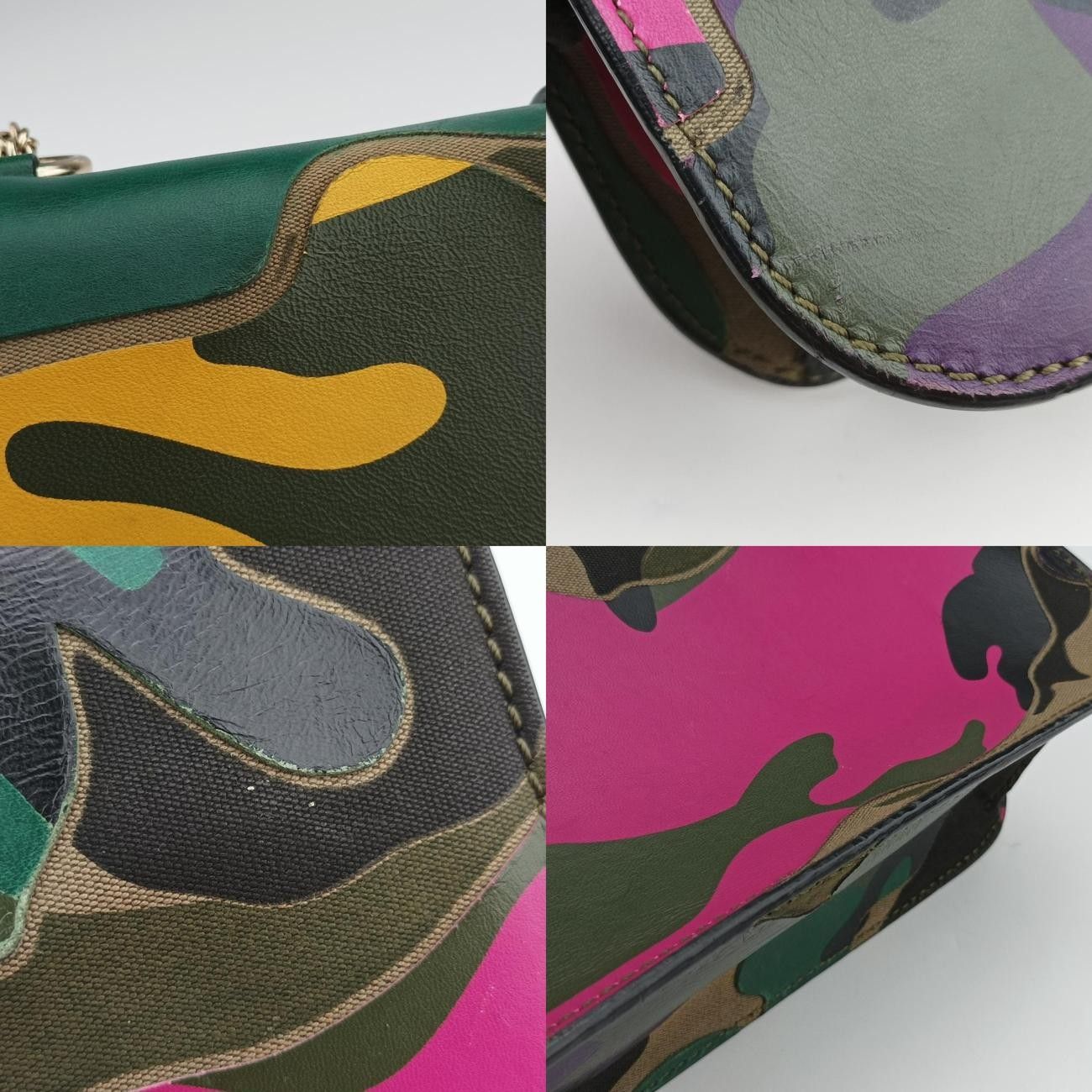  ヴァレンティノValentinoロックスタッズグラムロック マルチ レザー BL- メッセンジャーバッグ ショルダーバッグ