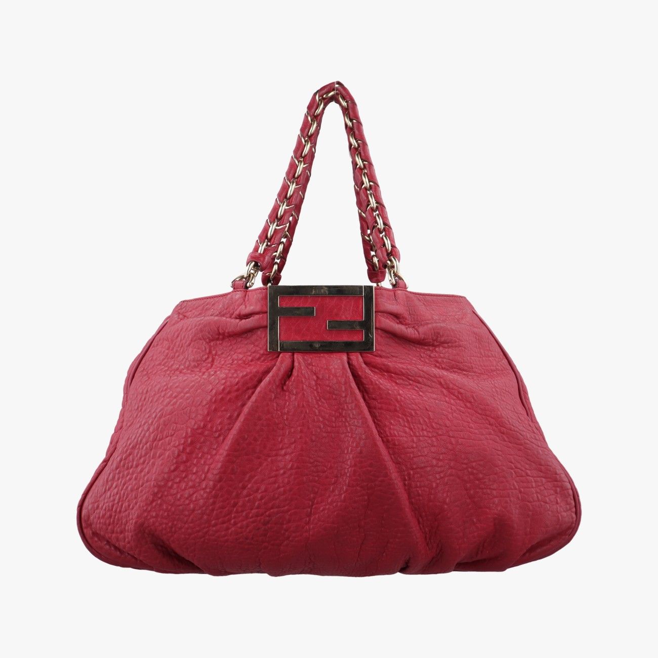 フェンディFendiミア レッド レザー 8 BR 616 2516 VTT 099