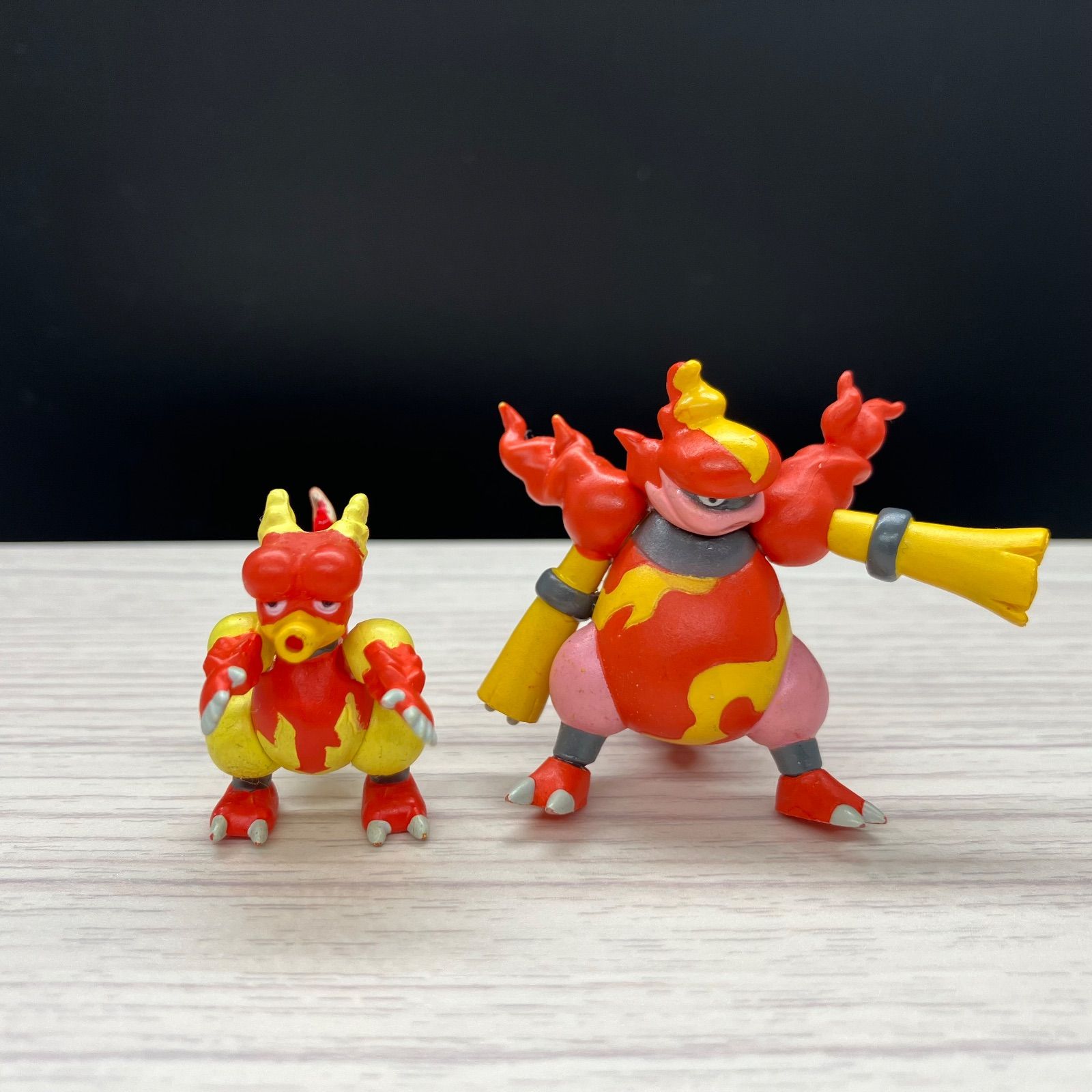 立体ポケモン図鑑 ブーバー ブーバーン 【A-3 ポケモン フィギュア